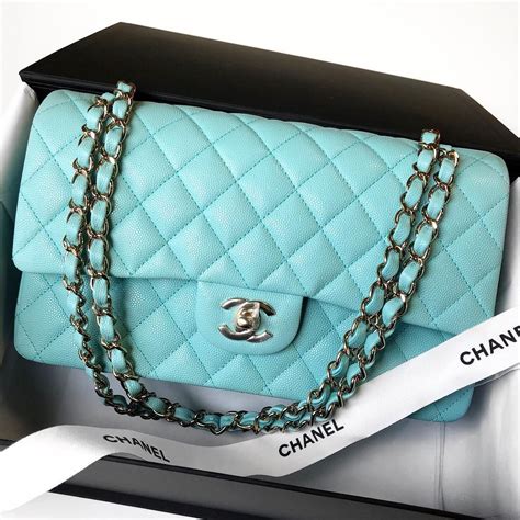 blue chanel bag|chanel bag blue color.